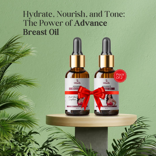 Ollanic Advance Breast Oil Pack Of 2 (Buy 1 Get 1 Free)